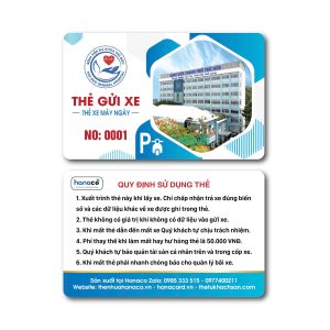 Thẻ gửi xe cảm ứng từ Hanaco
