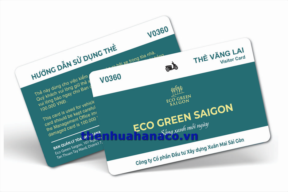 Thẻ nhựa PVC là gì? Ưu điểm, nhược điểm thẻ nhựa PVC 2 Thẻ nhựa PVC cảm ứng từ dùng làm thẻ gửi xe